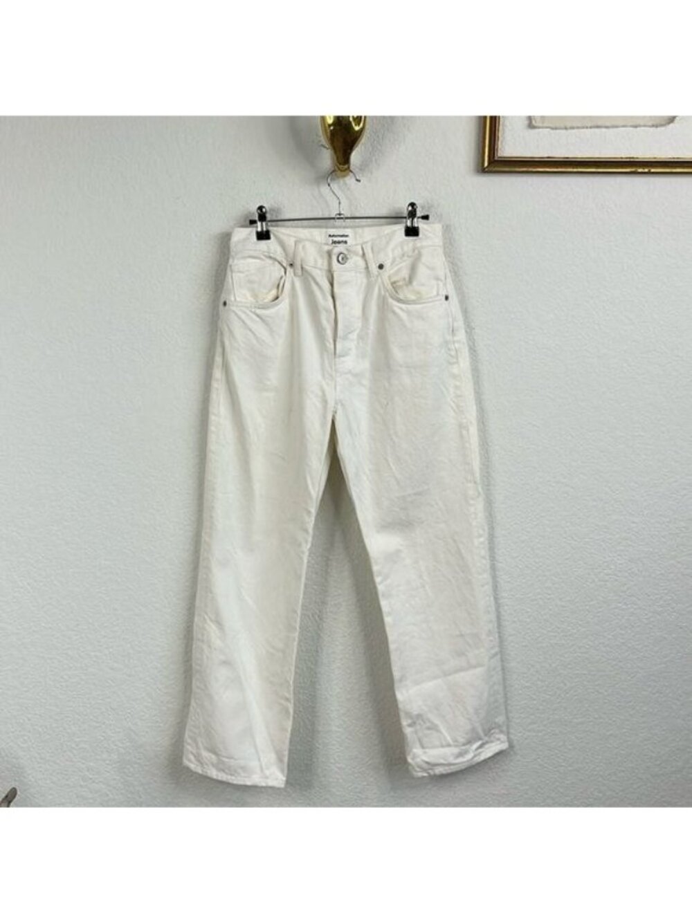 Reformation Casey Relaxed Mid Rise Straight Leg Jeans
